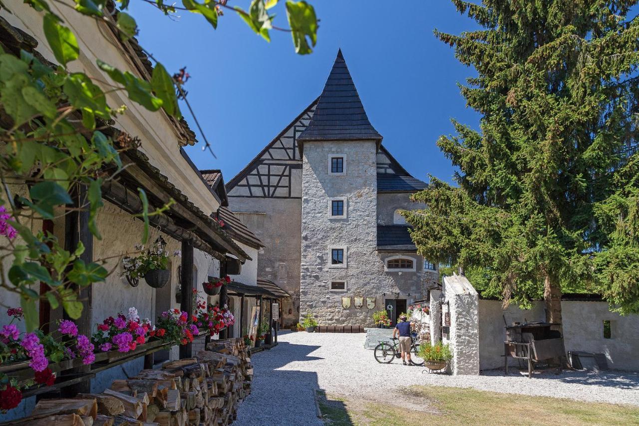 Hrad Vildstejn Hotel Skalná Buitenkant foto